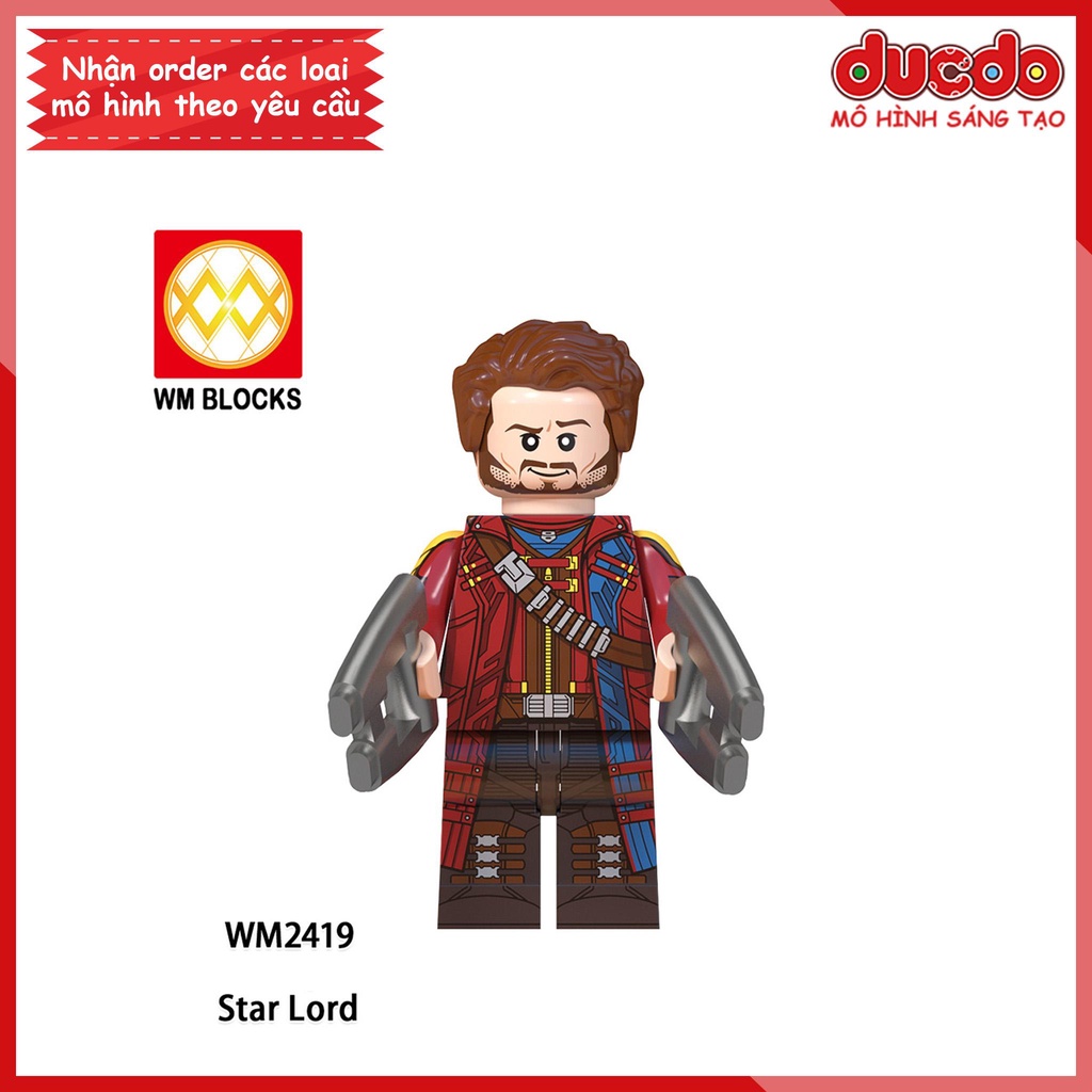 Minifigures nhân vật Thor Love And Thunder - Đồ chơi Lắp ghép Xếp hình Mini Iron Man Mô hình WM WM6146