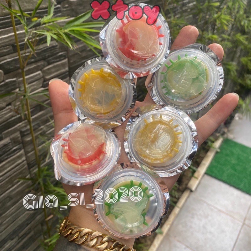 Combo 10 chiếc bao cao su gold siêu gai