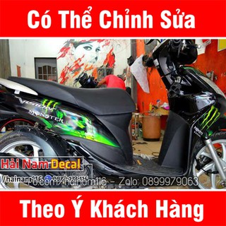 Tem Trùm Vision Đen Xanh Monster