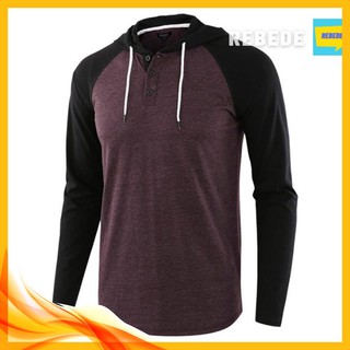 Áo thun nam mặc thu đông tay dài (có mũ) cao cấp thời trang nam phong cách Hàn Quốc [XIN XO]