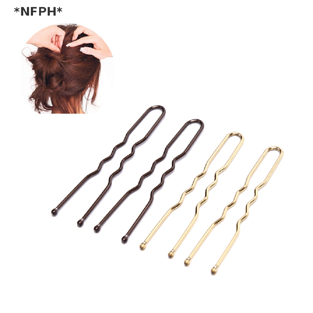 Bộ 20 Kẹp Tóc Kim Loại Hình Chữ U Cho Nữ