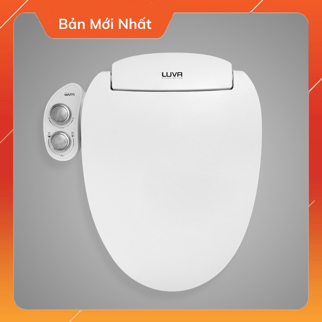 [BẢN MỚI] Luva Bidet LB 204 - Nắp bồn cầu thông minh có nóng lạnh [Bảo hành 3 năm]