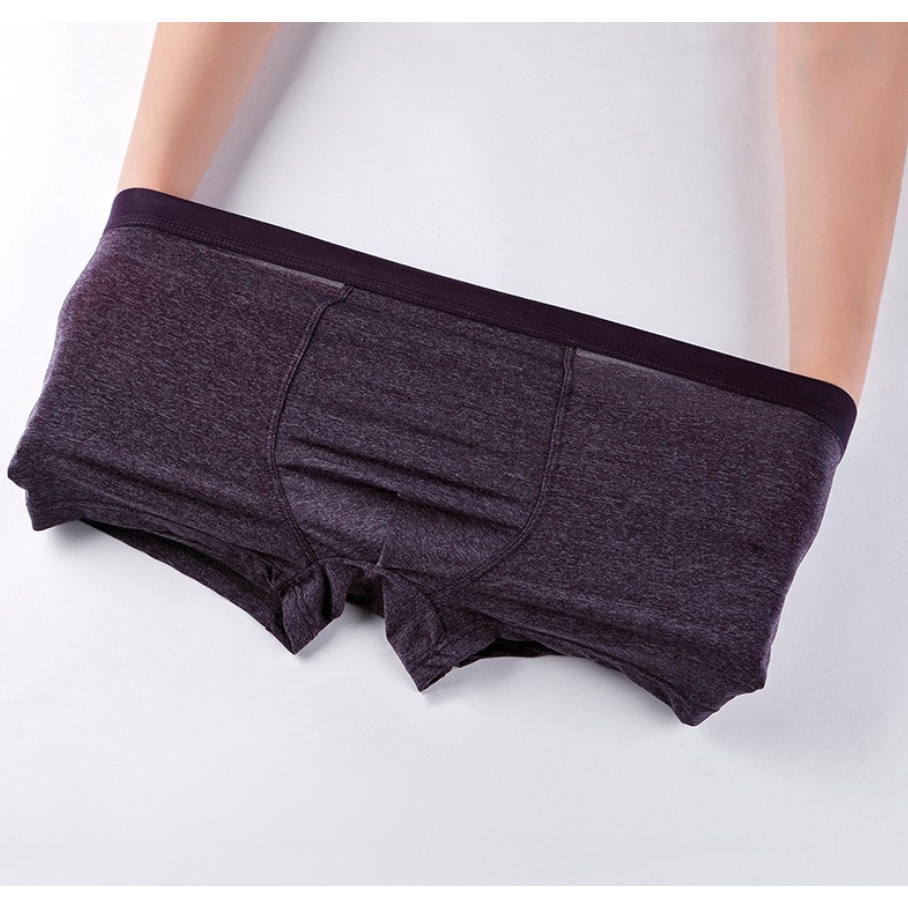 Hộp 4 quần lót nam HOA TIÊU, quần boxer chất thun co dãn 4 chiều mềm mại, mát lạnh, màu sắc sang chảnh quyến rũ.