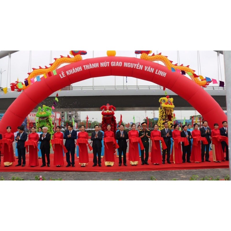 Vải Đỏ Cắt Băng Khai Trương, Khánh Thành, Động Thổ