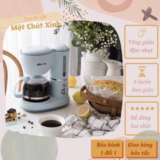 BẢN NEW 2023 Máy pha cà phê coffee Bear chính hãng kèm ảnh thật ❌FREESHIP❌ Bản KFJ-A06K1