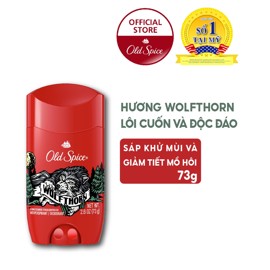 Lăn khử mùi Old Spice 68g/ 73g/ 85g đủ mùi - Made in USA
