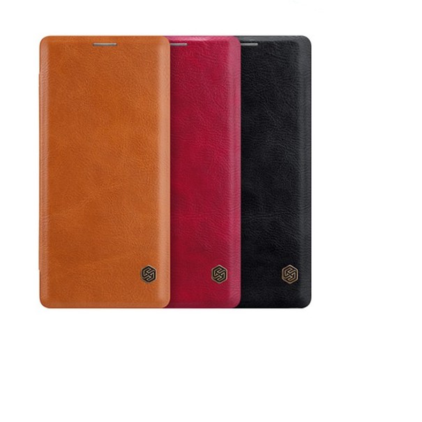 Bao da xịn Nillkin QIN cho điện thoại Samsung Galaxy Note 10 Plus