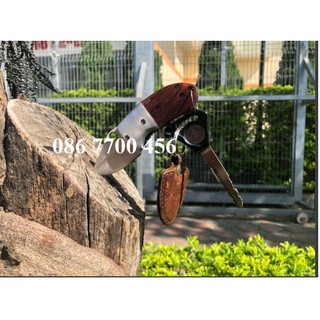 dao phượt kiêm móc khóa mini