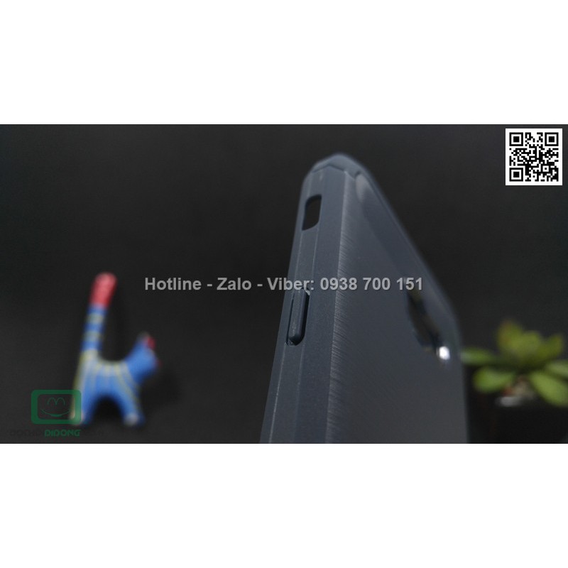 Ốp lưng Samsung Galaxy A7 2017 Likgus chống sốc vân kim loại