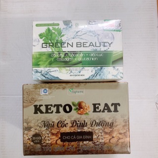 [Combo] Keto eat & diệp lục cần Tây