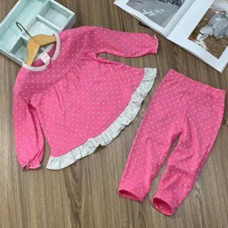Combo 4 bo cotton fanh cho be gai