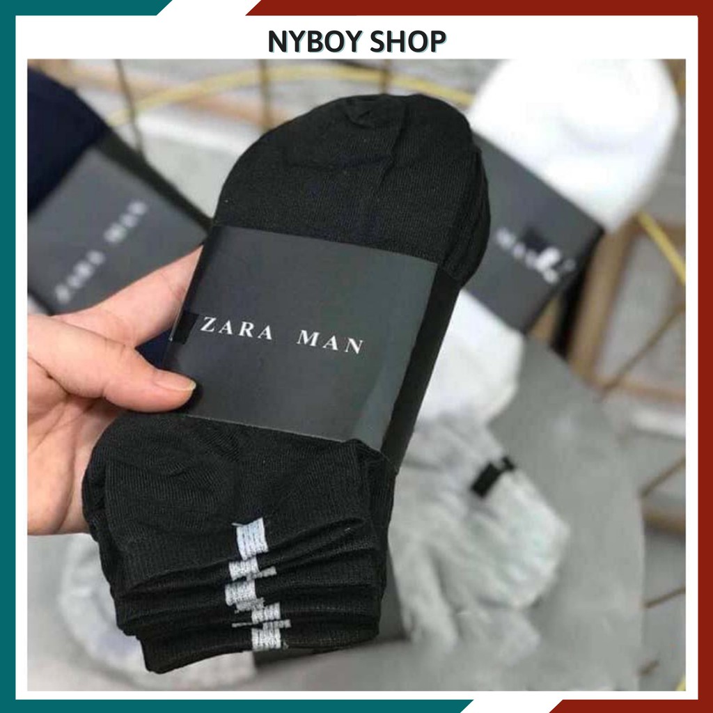 Tất Vớ Nam ZARA 100% cotton co dãn 4 chiều tốt, mịn rất thoải mái. ẢNH THẬT
