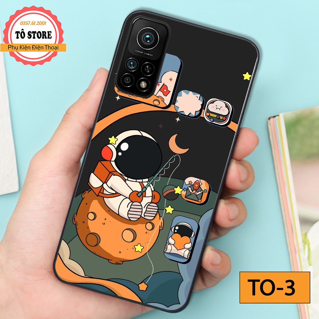 Ốp lưng Xioami Redmi 10 / Redmi 10T Pro / Redmi Note 10 5G / 4G / Redmi Note 10 Pro in hình phi hành gia vũ trụ độc đáo