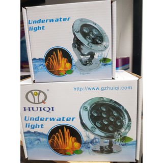Đèn âm nước hồ cá cao cấp 24v, tự động đổi màu 6w, 9w, 12w (chưa bao gồm chuyển nguồn)