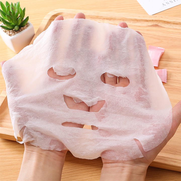 Mặt nạ viên nén dùng 1 lần The mask giấy khô siêu thấm hút nước hàng nội địa