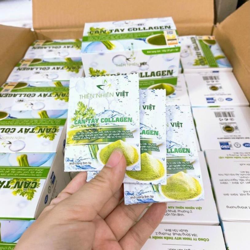Cần Tây Collagen Thiên Nhiên Việt 30 gói ( tem điện tử chính hãng ) | BigBuy360 - bigbuy360.vn