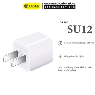 Củ Sạc Chân Dẹt 1A TITAN SU12