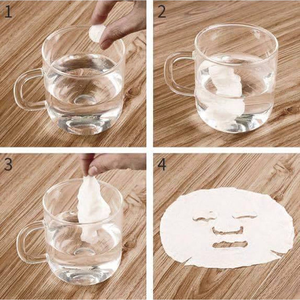 Combo 100 nạ nén vải không dệt tre tự nhiên Miniso | BigBuy360 - bigbuy360.vn