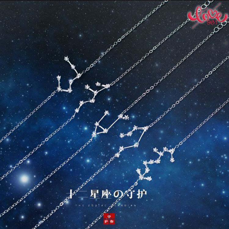 Vòng tay họa tiết hình mười 12 chòm sao thiết kế xinh xắn dành cho nữ | BigBuy360 - bigbuy360.vn