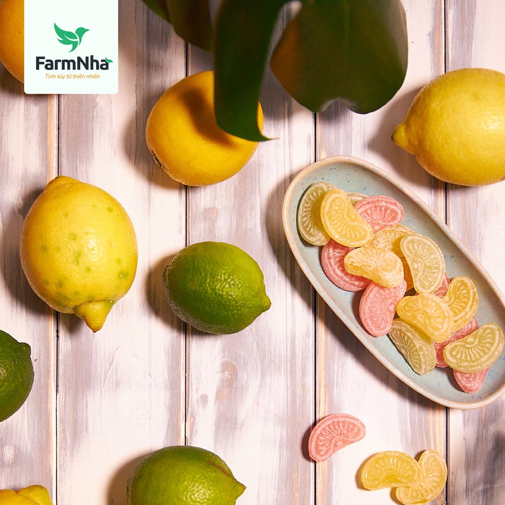 Kẹo Trái Cây Cavendish & Harvey Vị TROPICAL FRUIT Hộp 200gr - Hàng Chính Hãng