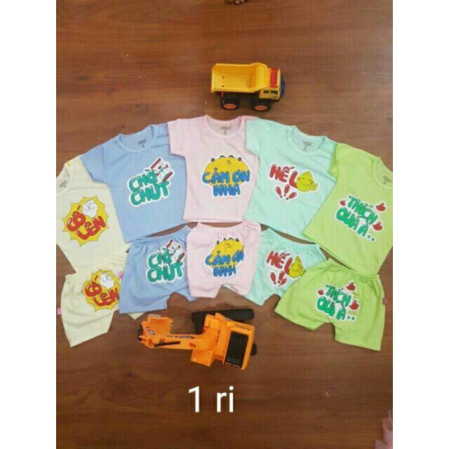 Set 5 bộ quần đùi cho bé