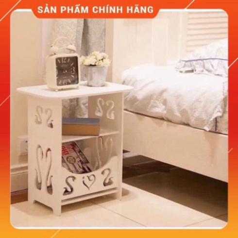 KỆ BÀN VUÔNG THIÊN NGA ĐỂ ĐẦU GIƯỜNG - TÔ ĐIỂM CĂN PHÒNG THÊM SANG TRỌNG LH21