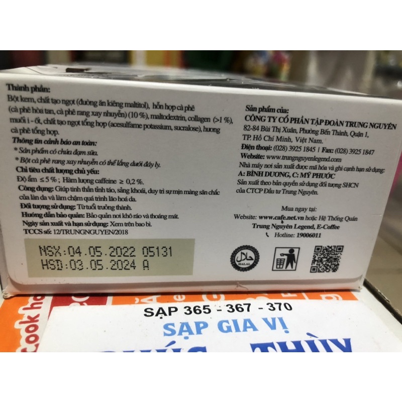 Cafe Passiona Trung Nguyên Legend