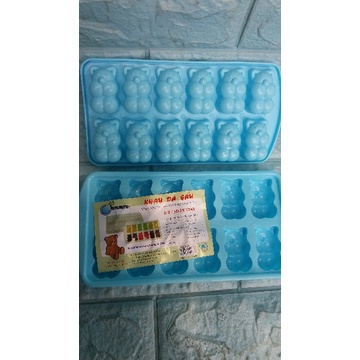 Khuôn làm đá hay làm thạch hình gấu