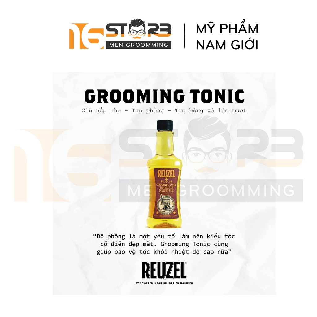 Xịt Tạo Phồng Tóc Reuzel Spray Grooming Tonic , Surf Tonic, Hair Tonic 355/350ml