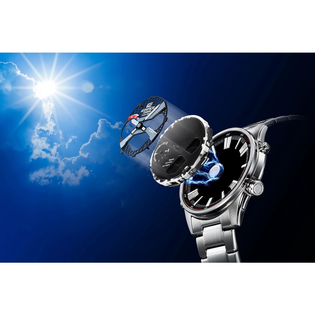 Đồng Hồ Nam Dây Kim Loại Chính Hãng Casio EDIFICE ECB-S100HG-1ADF