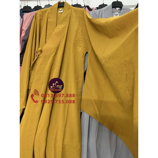 [Pháp Phục Phật Giáo] - Áo Hậu ( Áo 7 Vạt) - Dành cho Quý Thầy