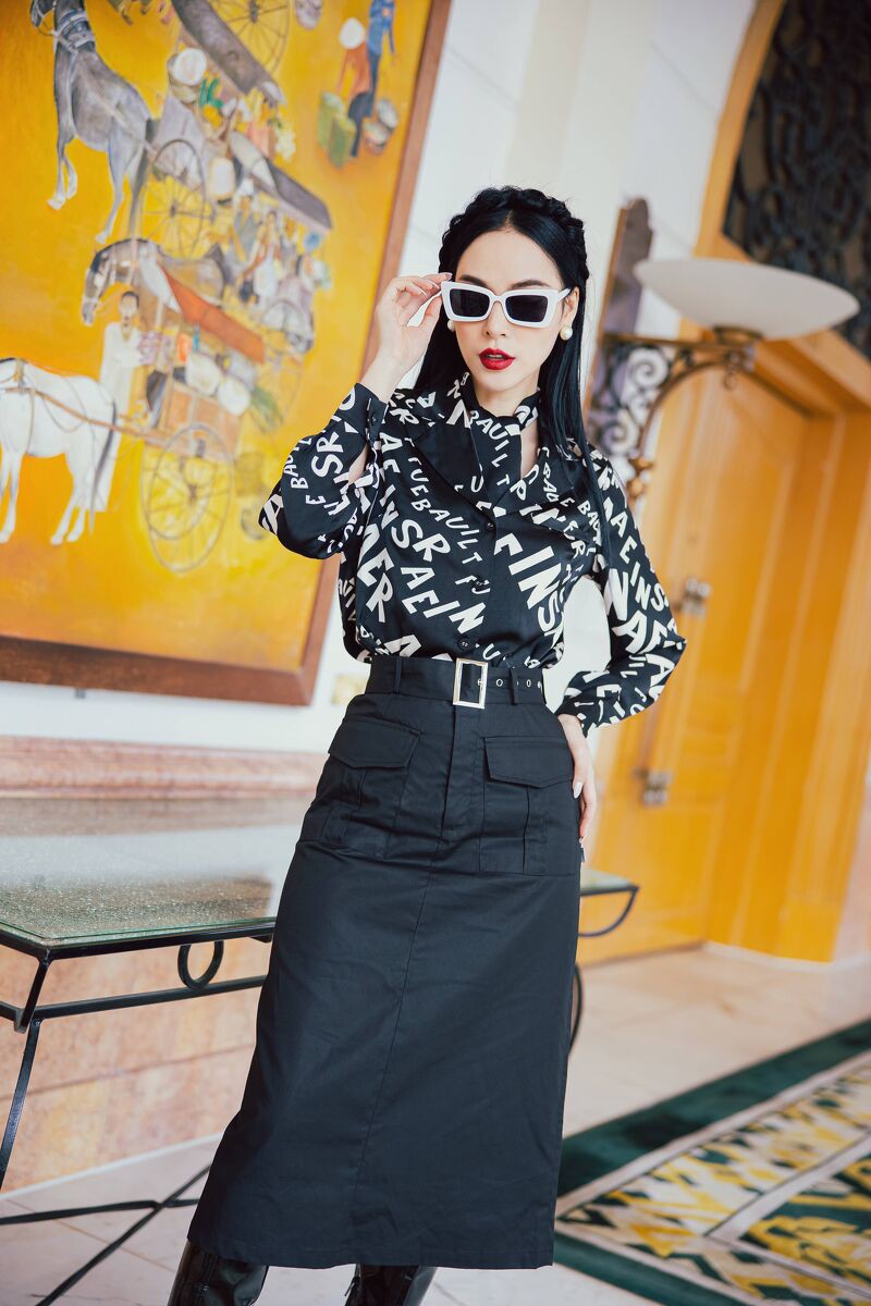 [Mã WABRLOW5 giảm 15% đơn 300K] CCHAT Chân váy 2T ốp dáng A | BigBuy360 - bigbuy360.vn