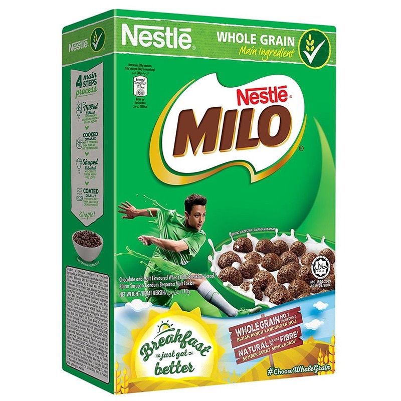 Ngũ cốc ăn sáng Milo Nestlé 330g