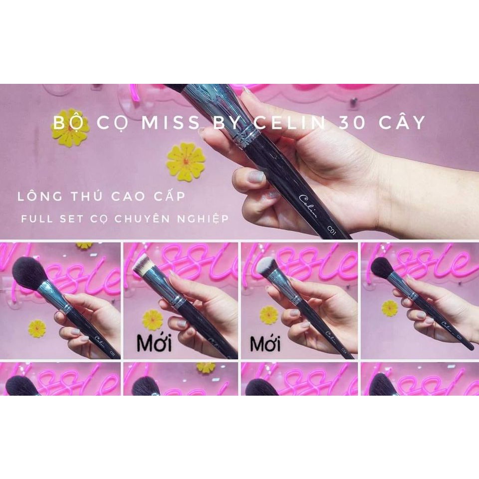 Bộ cọ chuyên nghiệp Celin 30 cây cải tiến mới nhất