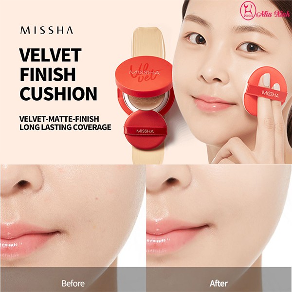 PHẤN NƯỚC [MISSHA] Velvet Finnish Cushion