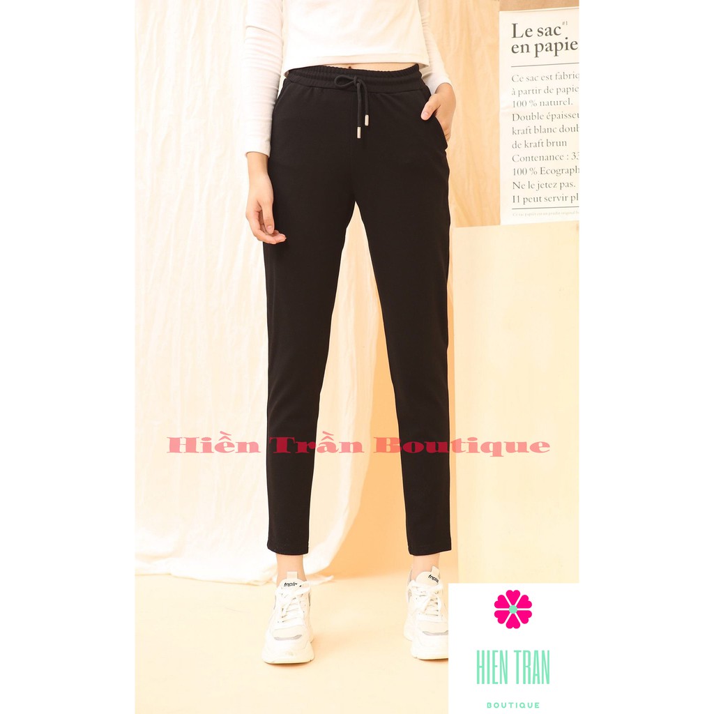 Quần jogger nữ Ruby Fashion dáng baggy, chất mỳ Hàn dày dặn, co giãn tốt | BigBuy360 - bigbuy360.vn