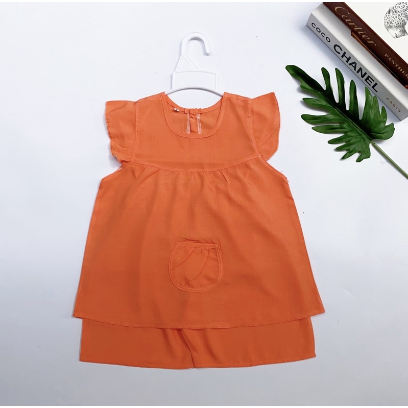 Đồ tole bé gái, bộ tole gái 8-26kgkg vải lanh cao cấp ít nhăn thoáng mát, thấm hút tốt - Pigbabystore