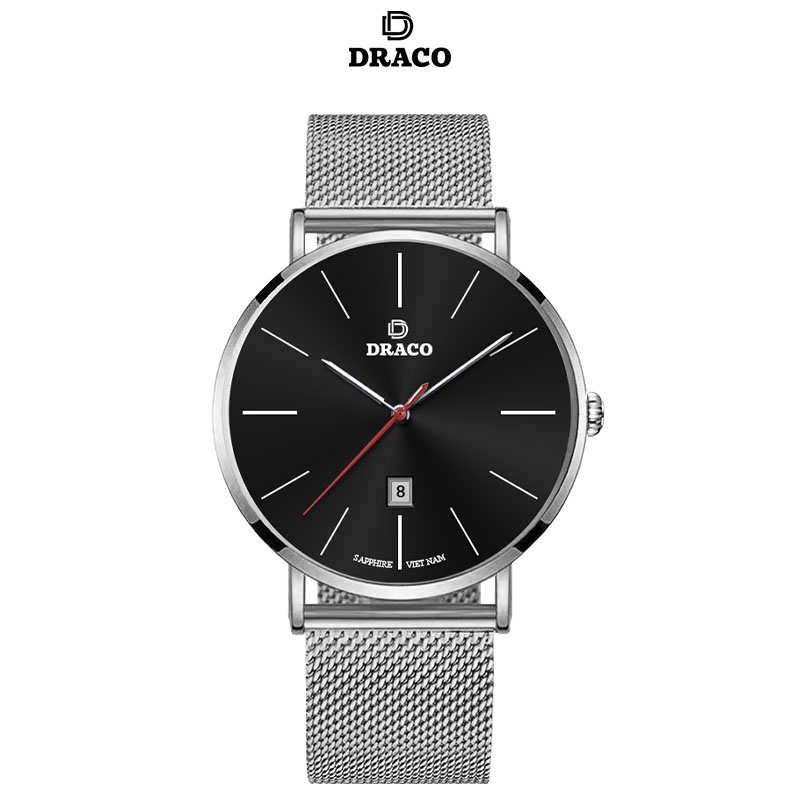 Đồng Hồ Nam Sang Trọng DRACO D21-ST02 “Classic Boy” ĐEN