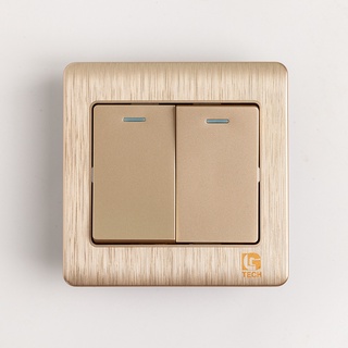 Công tắc đôi 1 chiều và 2 chiều Lgtech LG-C60-0002