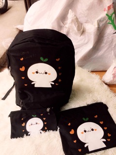 Set Balo Mầm Cây Kute