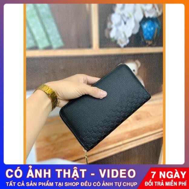 🔥Free ship_Xả kho🔥Ví da cầm tay bản to. Bóp da cầm tay Nam nữ. (hàng loại 1)