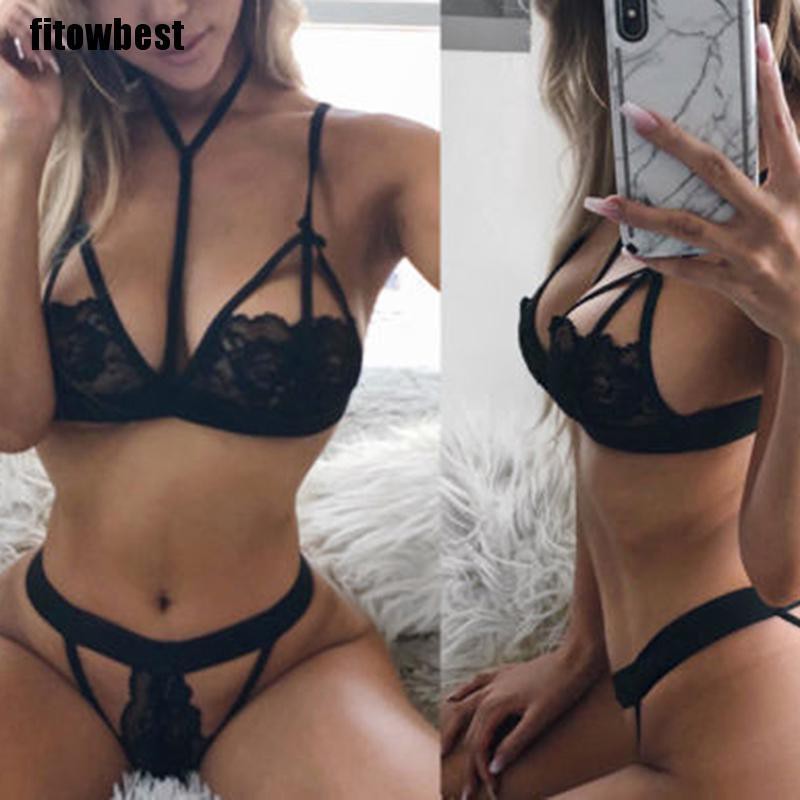 Set đồ lót ren GJCUTE quyến rũ cho nữ