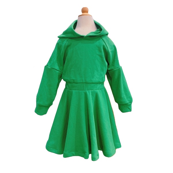 [𝗖𝗟𝗘𝗔𝗥𝗔𝗡𝗖𝗘 80] Đầm hoodie E.studio dáng xoè cho bé gái