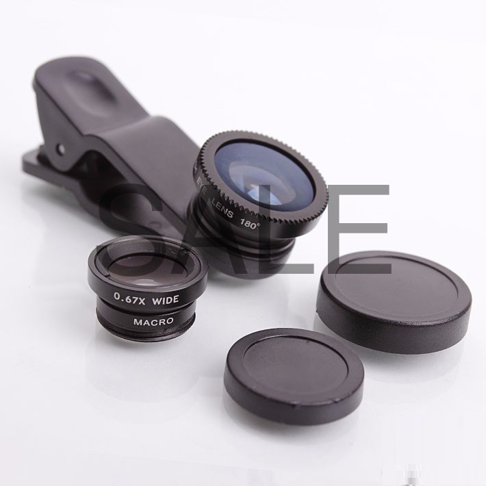 [Xả hàng] Bộ 3 Lens hỗ trợ chụp hình Q001 Loại tốt