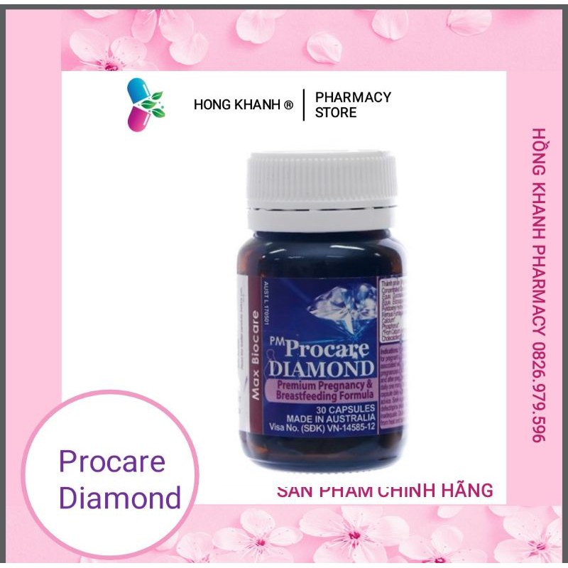 [Chính hãng] Viên uống Procare Diamond