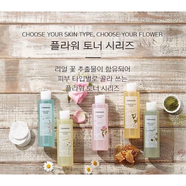 Nước hoa hồng mamonde 2018