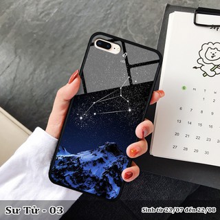 Ốp kính iPhone 7 Plus/ 8 Plus in cung hoàng đạo