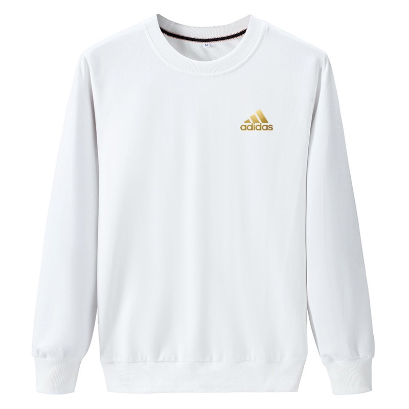 Áo Thun Nam Tay Dài Cổ Tròn In Chữ Adidas Thời Trang