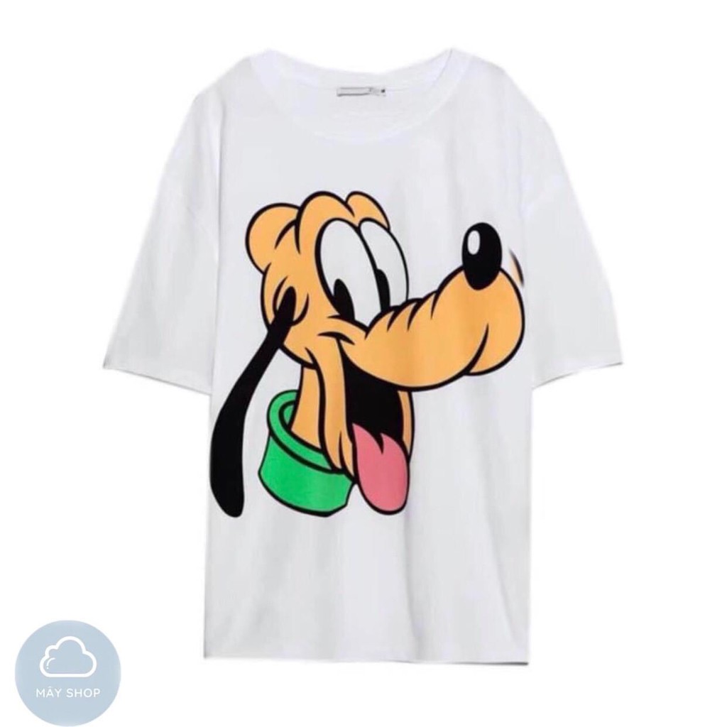 [SET ĐỒ BỘ] Set Trang Phục Nữ, Set Đồ Nữ Áo Phông Trắng+ Quần Jeans Hình Hoạt Hình_Năng Động | BigBuy360 - bigbuy360.vn