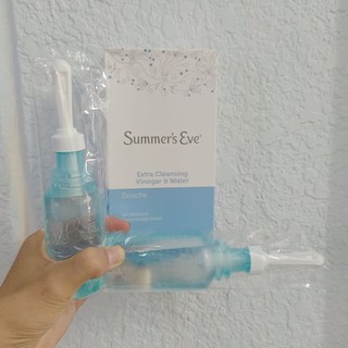 [ Ảnh Thật ] Bộ 2 Ống Vệ Sinh Phụ Nữ Summer's Eve Douche Extra Cleansing Vinegar & Water